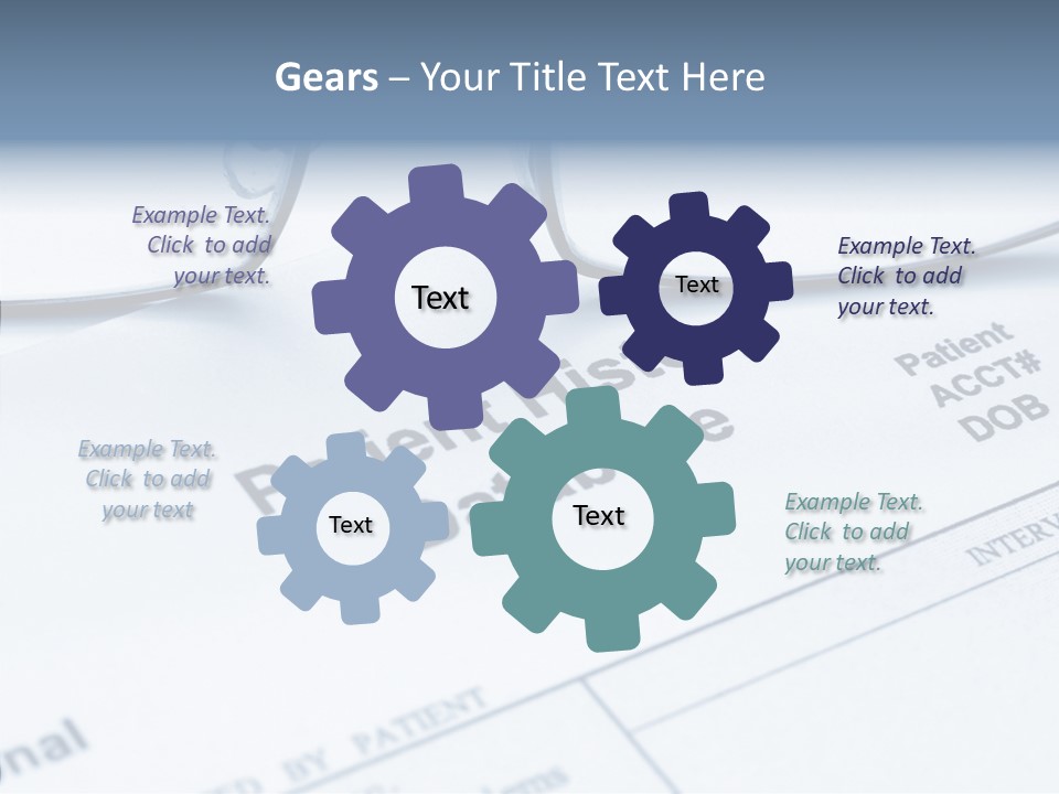 Concept Health White PowerPoint Template