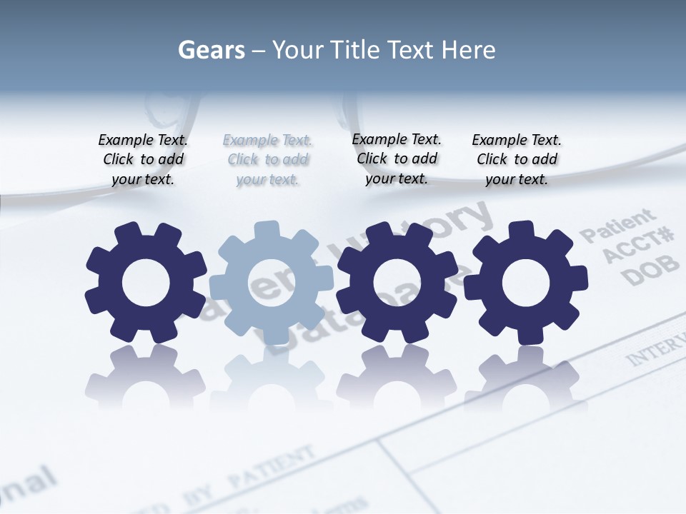 Concept Health White PowerPoint Template