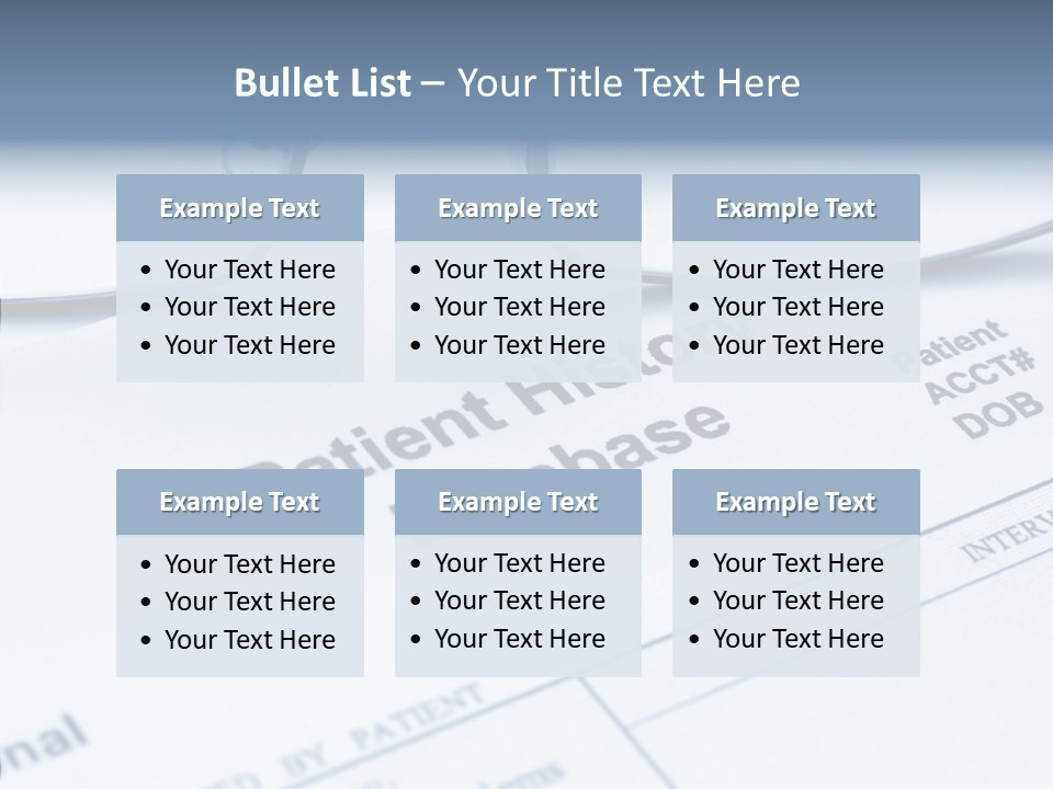 Concept Health White PowerPoint Template