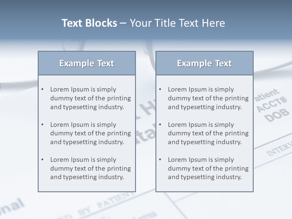Concept Health White PowerPoint Template