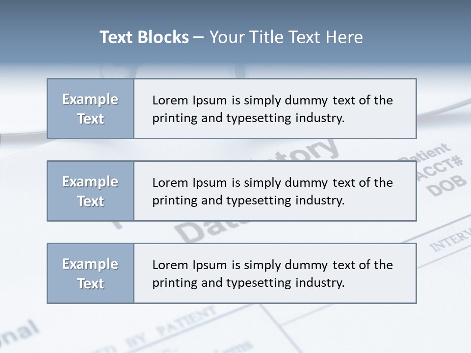 Concept Health White PowerPoint Template