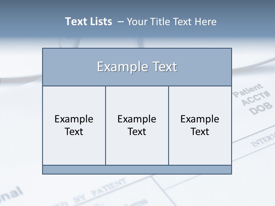 Concept Health White PowerPoint Template