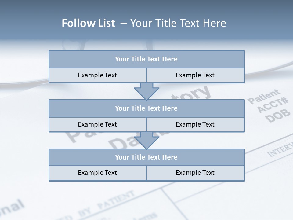 Concept Health White PowerPoint Template