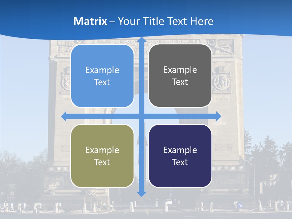 Cloudless Color Triumph PowerPoint Template