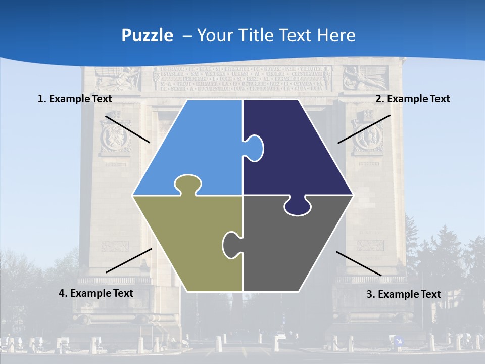 Cloudless Color Triumph PowerPoint Template