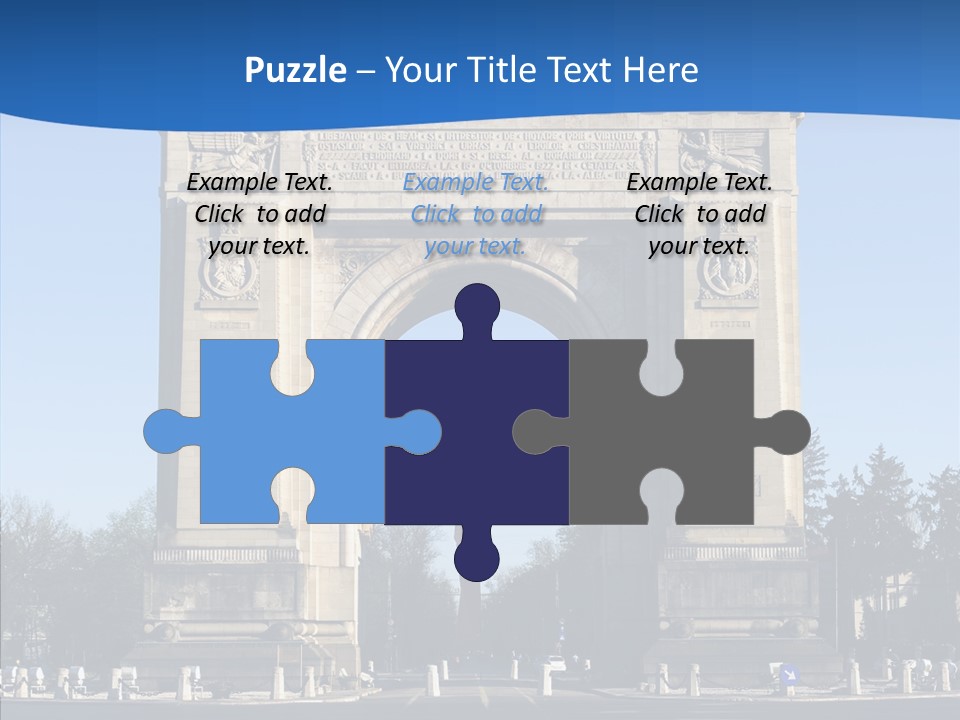 Cloudless Color Triumph PowerPoint Template