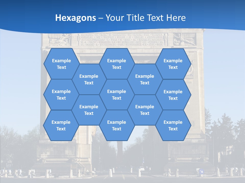 Cloudless Color Triumph PowerPoint Template