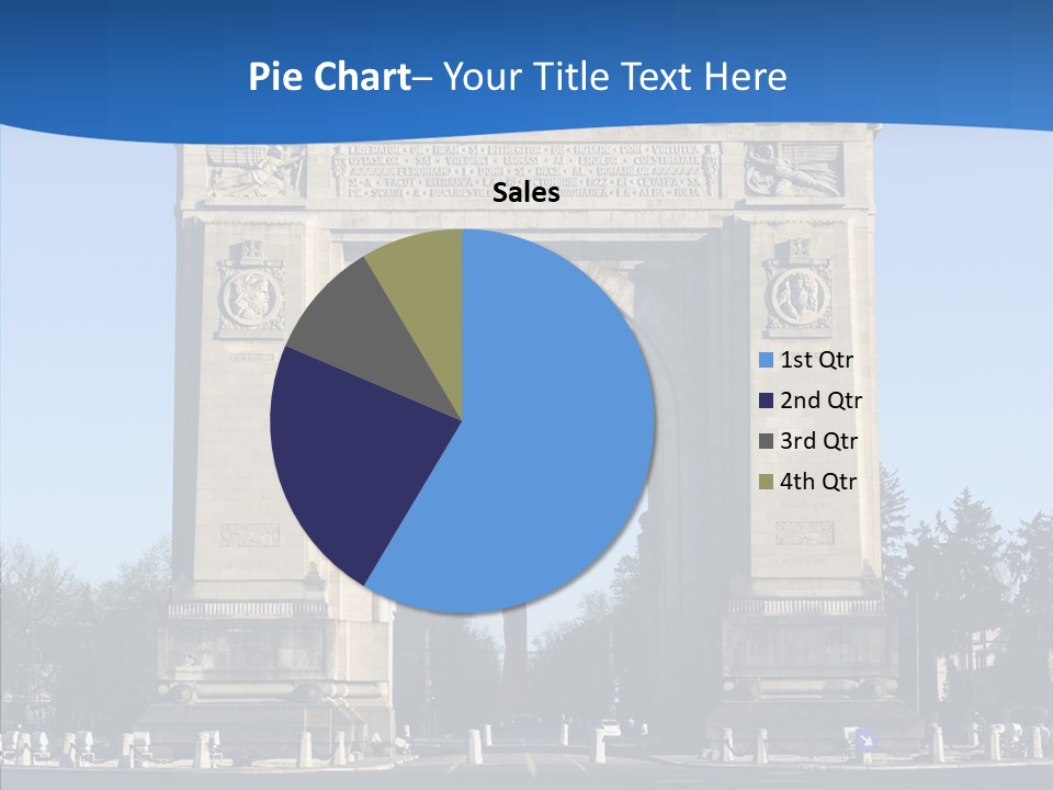 Cloudless Color Triumph PowerPoint Template