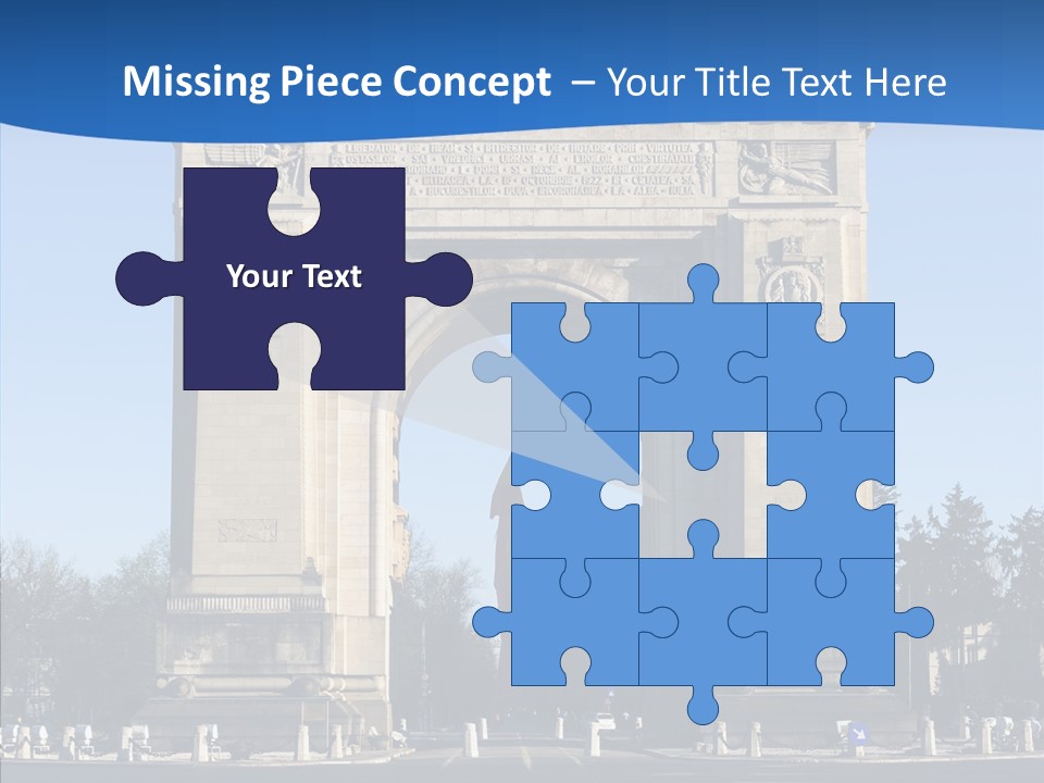 Cloudless Color Triumph PowerPoint Template