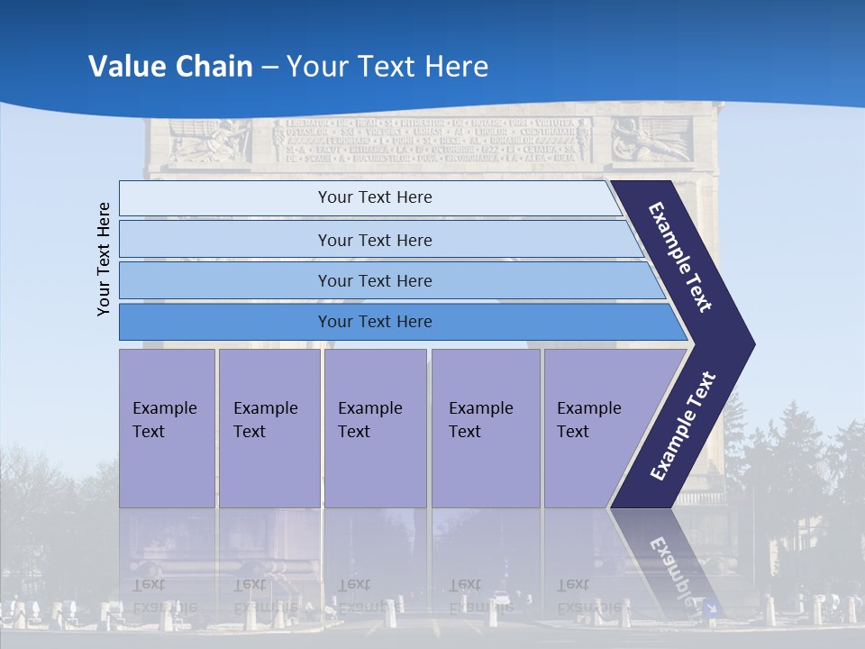 Cloudless Color Triumph PowerPoint Template