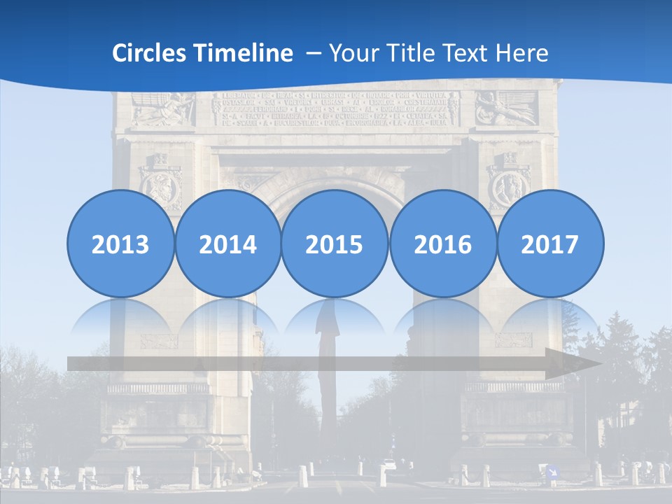 Cloudless Color Triumph PowerPoint Template