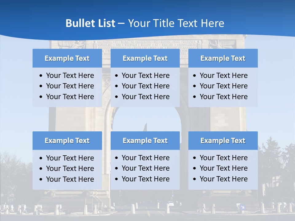 Cloudless Color Triumph PowerPoint Template