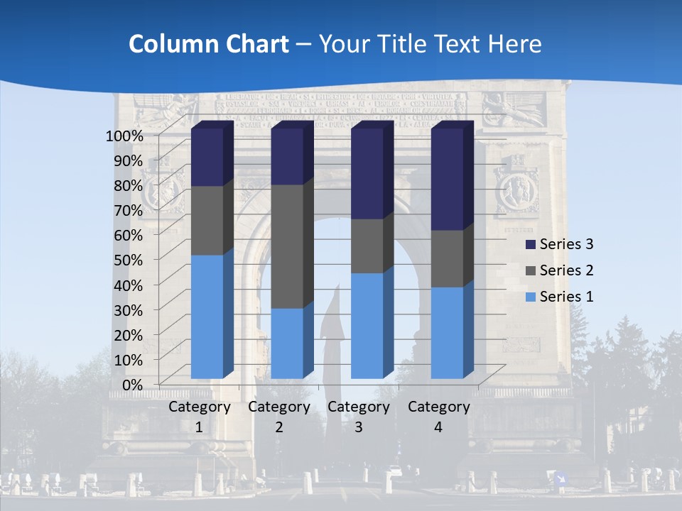 Cloudless Color Triumph PowerPoint Template