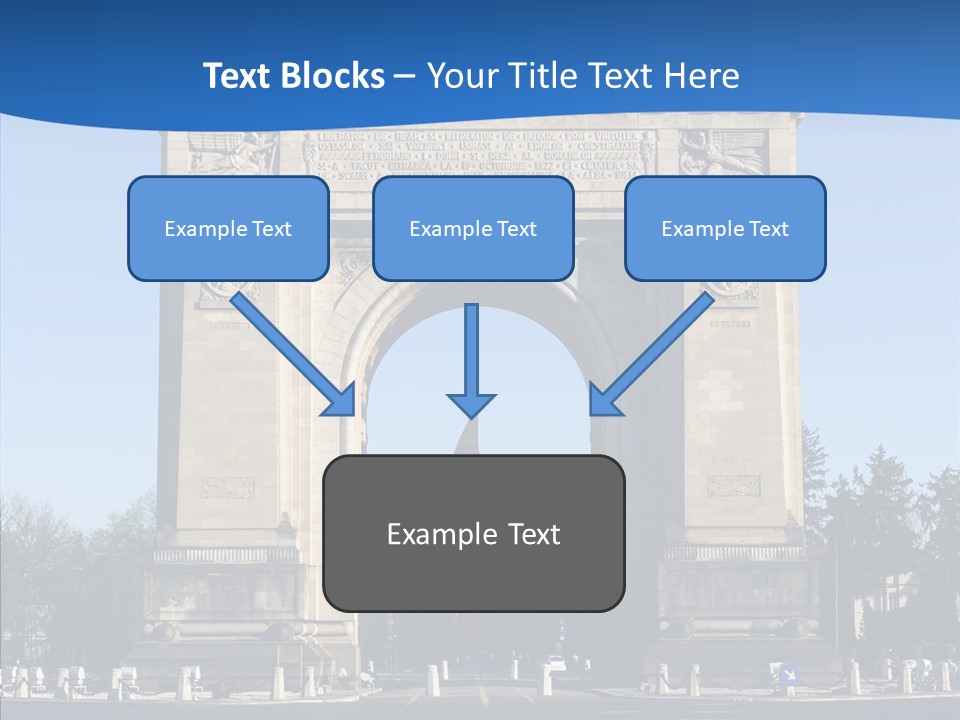 Cloudless Color Triumph PowerPoint Template