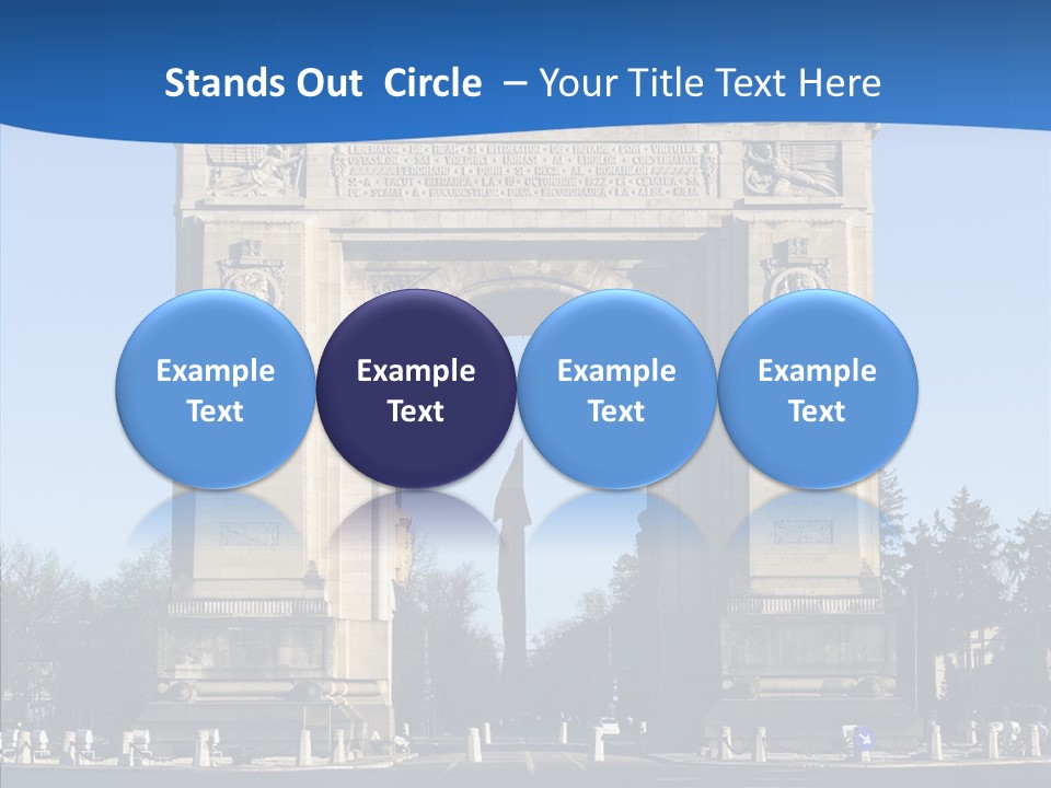 Cloudless Color Triumph PowerPoint Template