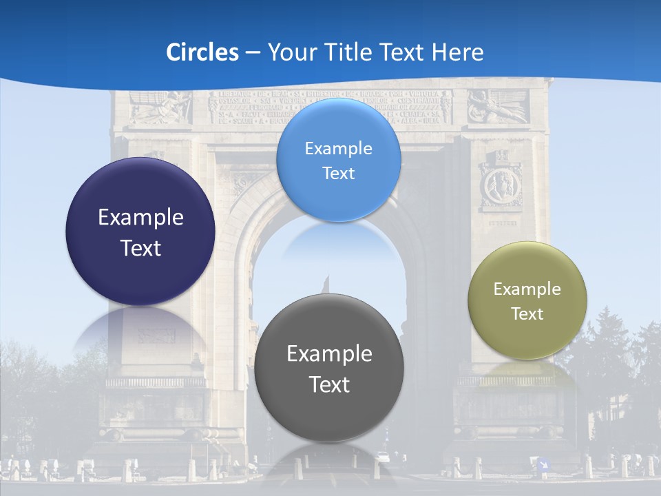 Cloudless Color Triumph PowerPoint Template