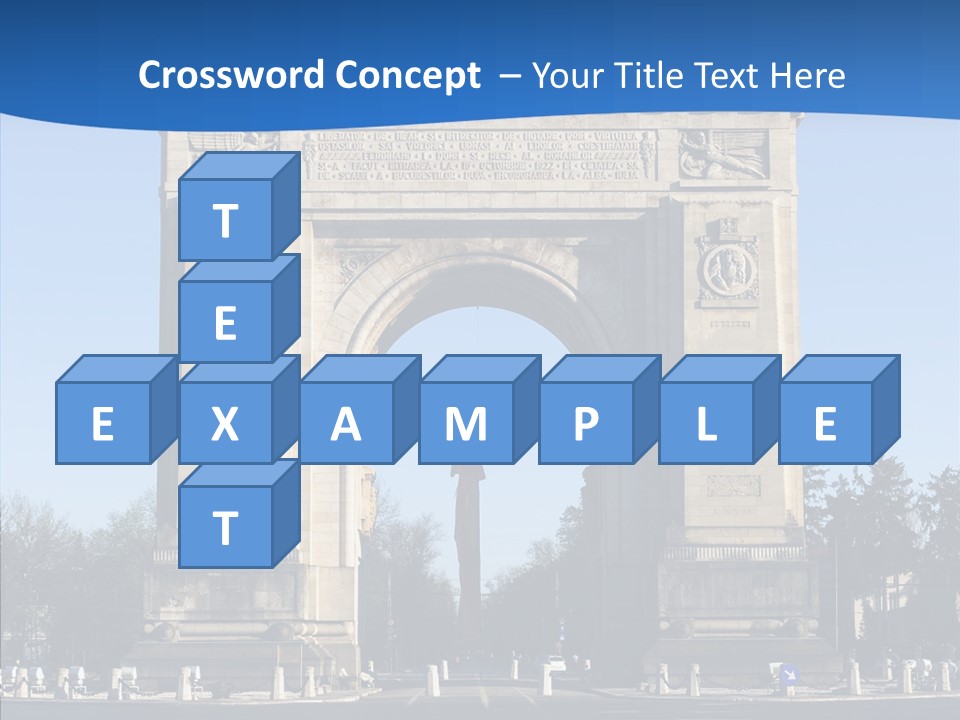 Cloudless Color Triumph PowerPoint Template