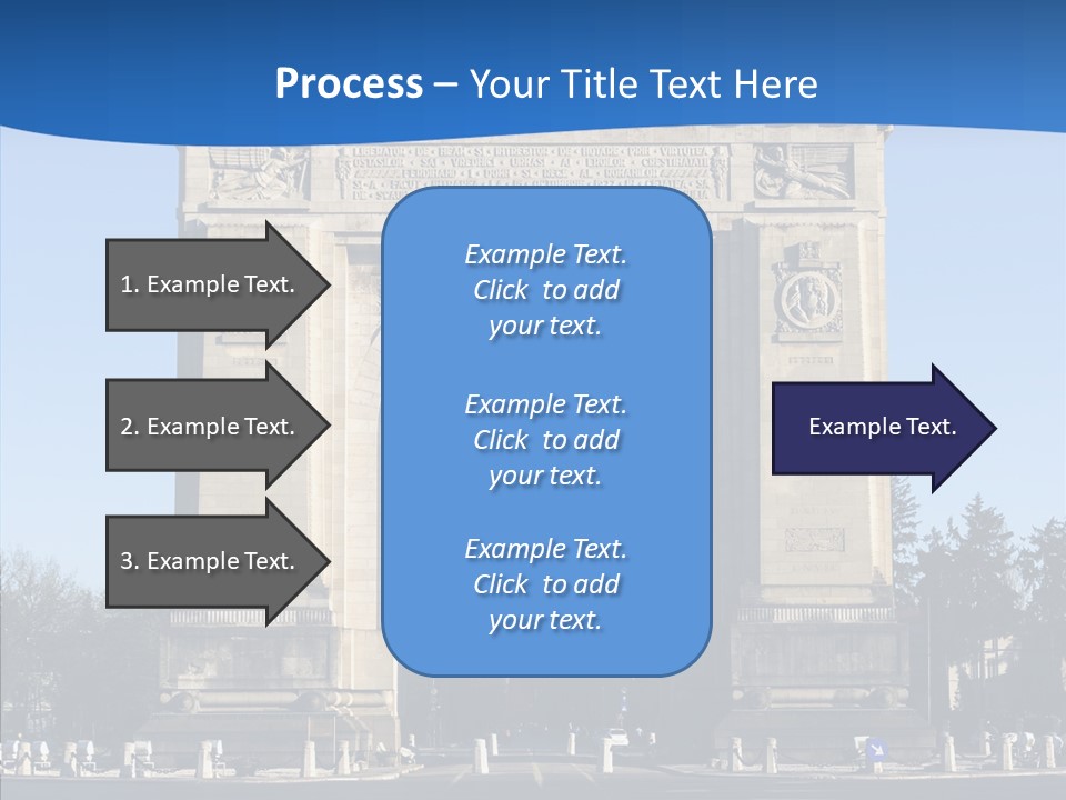 Cloudless Color Triumph PowerPoint Template