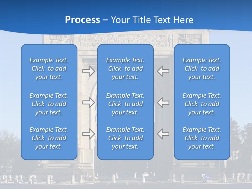 Cloudless Color Triumph PowerPoint Template