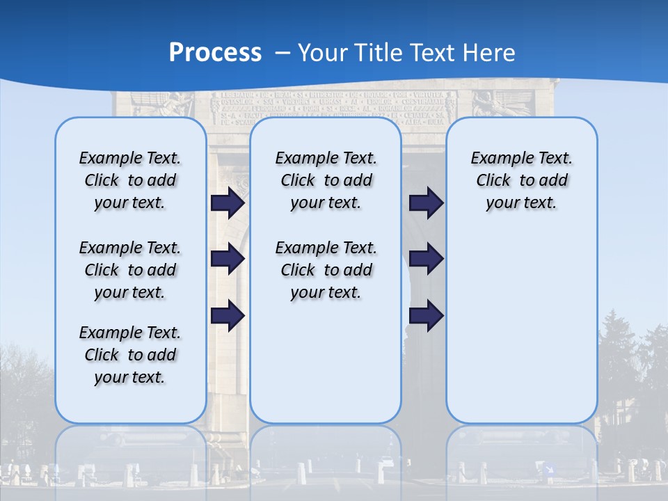 Cloudless Color Triumph PowerPoint Template