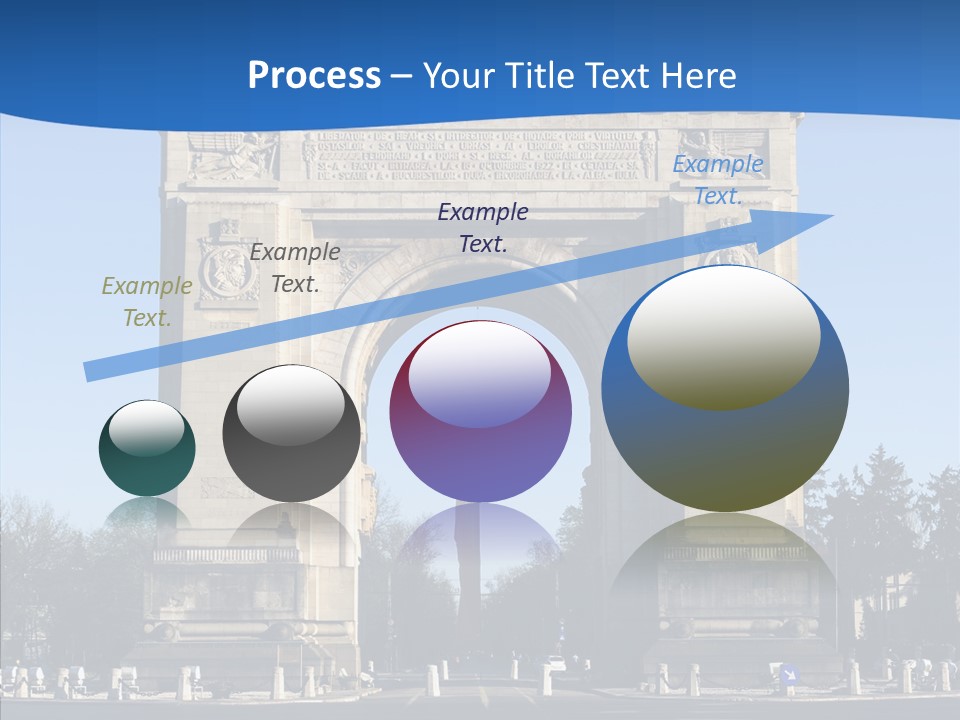Cloudless Color Triumph PowerPoint Template