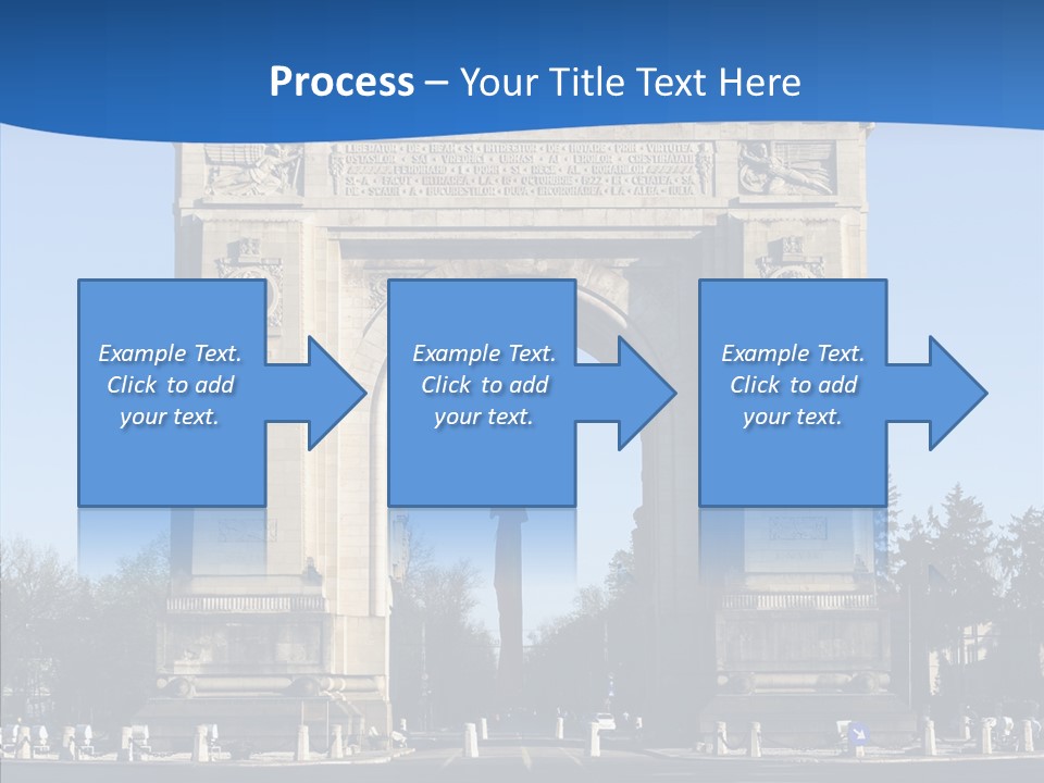 Cloudless Color Triumph PowerPoint Template