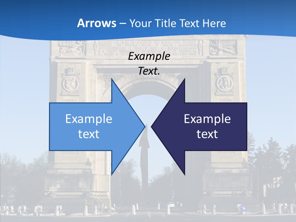 Cloudless Color Triumph PowerPoint Template