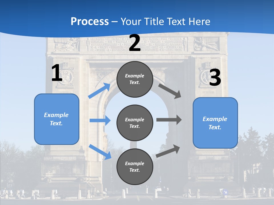 Cloudless Color Triumph PowerPoint Template