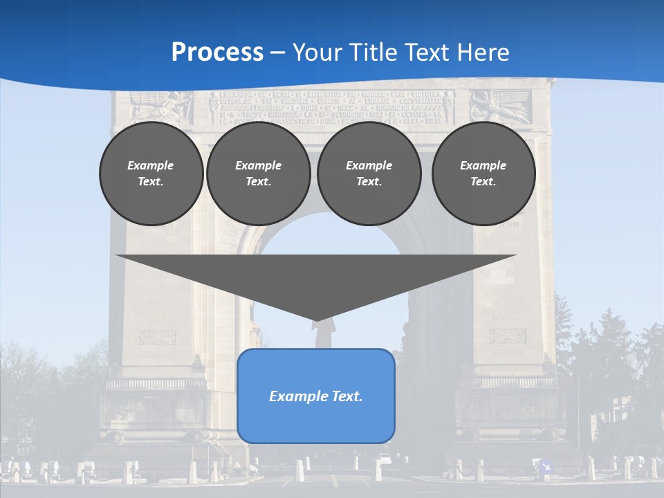 Cloudless Color Triumph PowerPoint Template