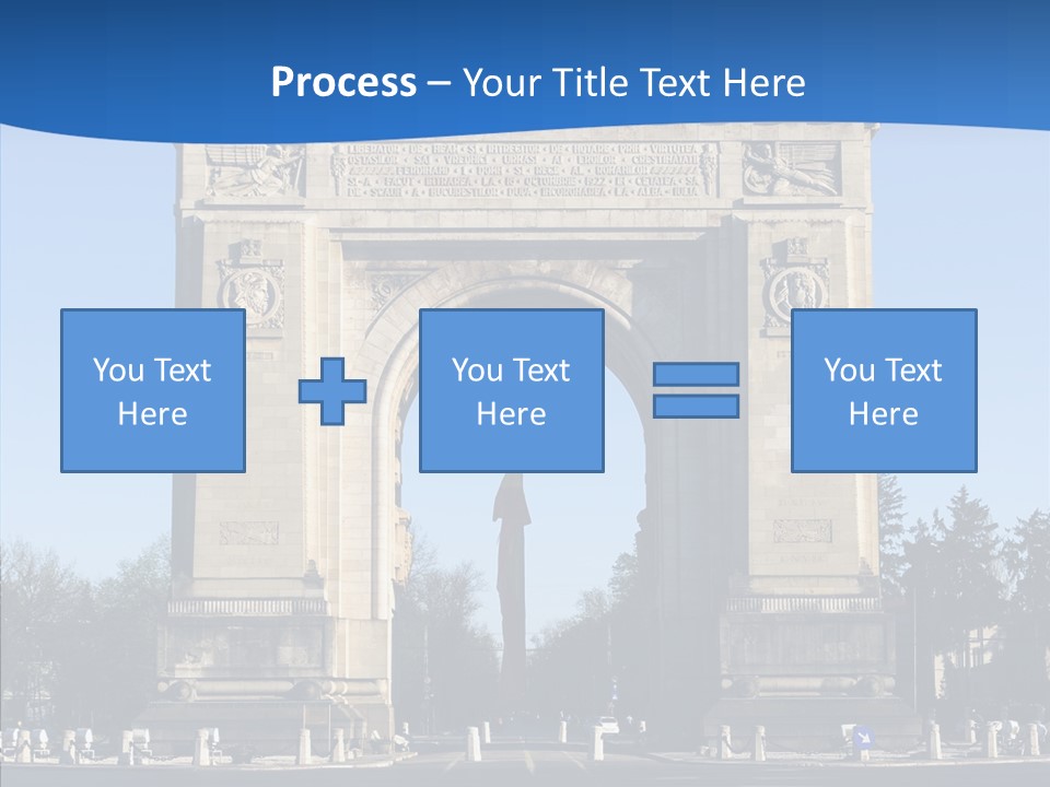 Cloudless Color Triumph PowerPoint Template