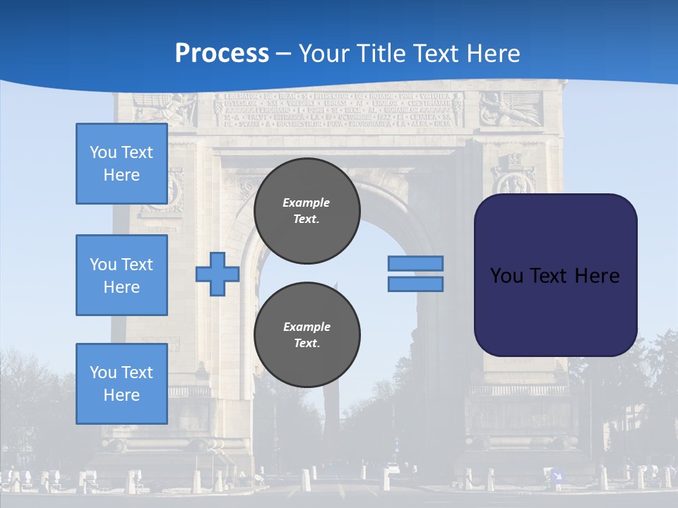 Cloudless Color Triumph PowerPoint Template