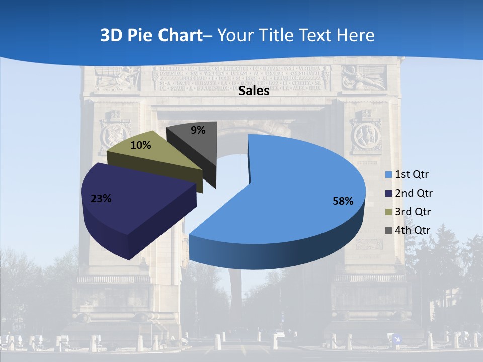 Cloudless Color Triumph PowerPoint Template