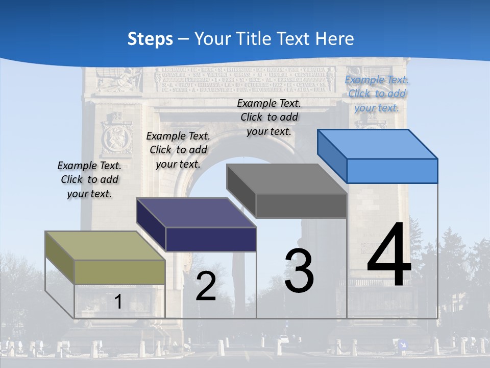 Cloudless Color Triumph PowerPoint Template