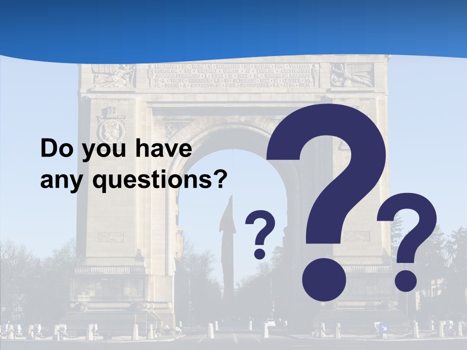 Cloudless Color Triumph PowerPoint Template