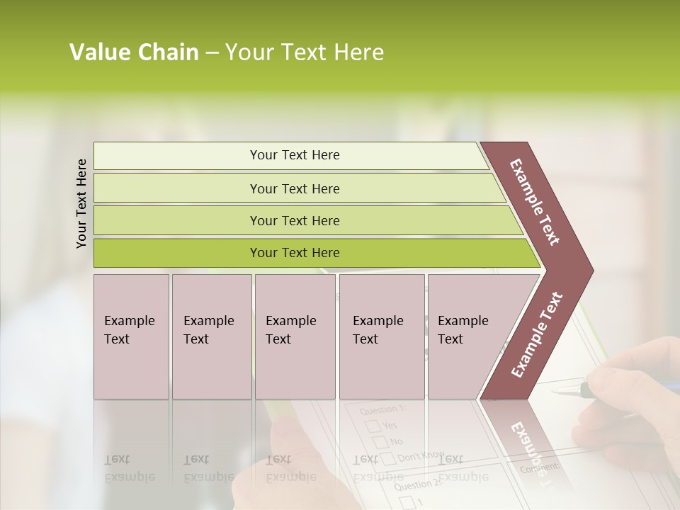 List Choice Checkbox PowerPoint Template