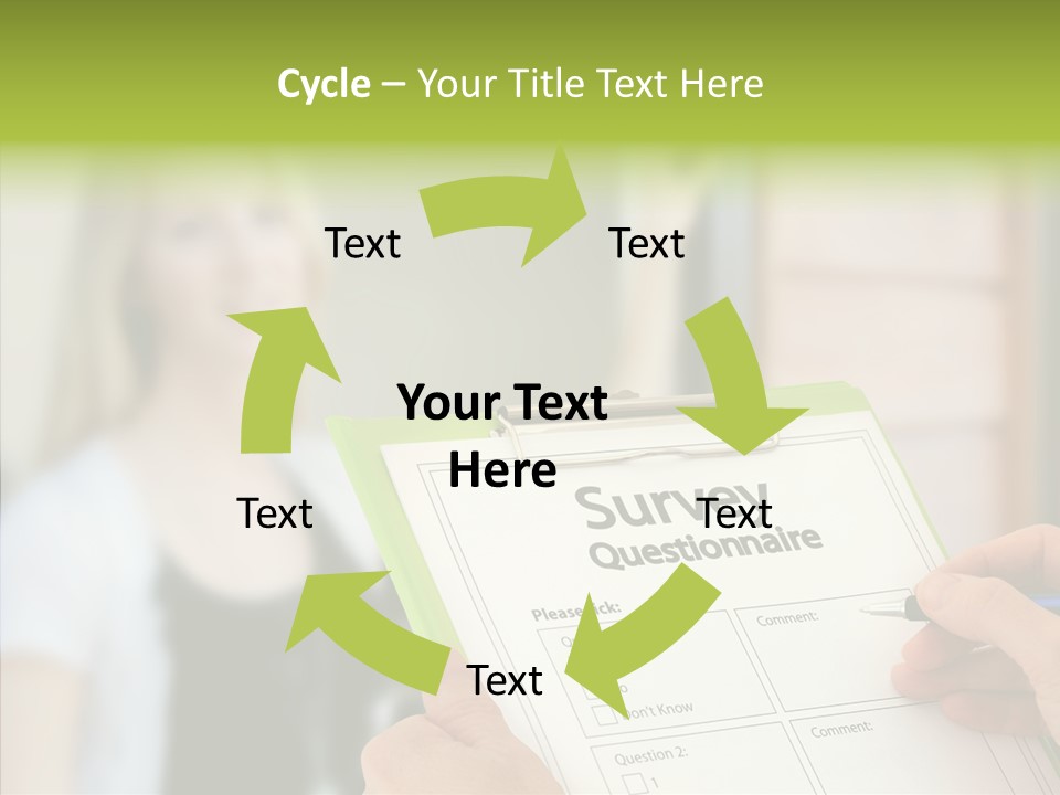 List Choice Checkbox PowerPoint Template