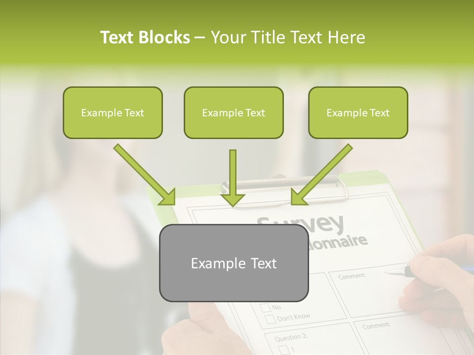 List Choice Checkbox PowerPoint Template