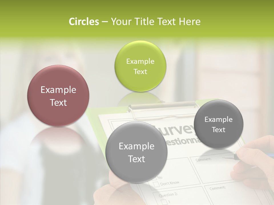 List Choice Checkbox PowerPoint Template