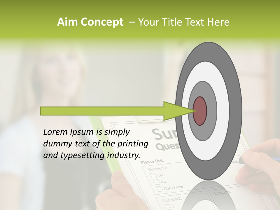 List Choice Checkbox PowerPoint Template