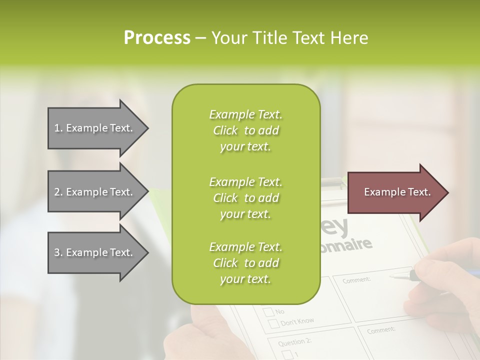 List Choice Checkbox PowerPoint Template