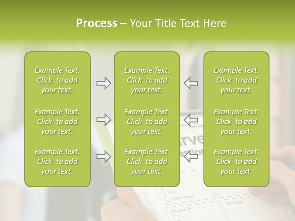 List Choice Checkbox PowerPoint Template