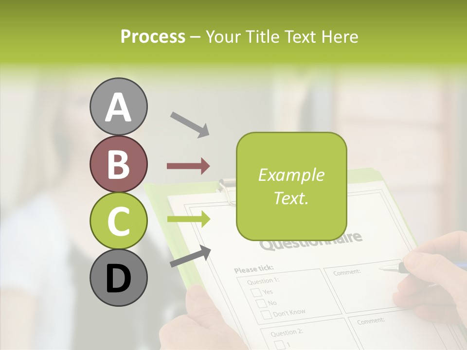 List Choice Checkbox PowerPoint Template