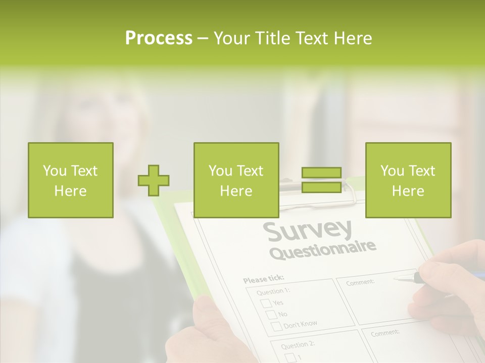 List Choice Checkbox PowerPoint Template