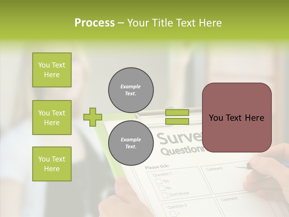 List Choice Checkbox PowerPoint Template