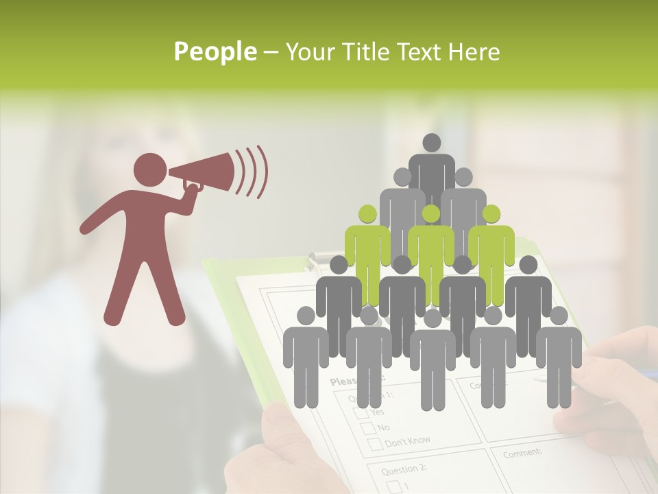 List Choice Checkbox PowerPoint Template