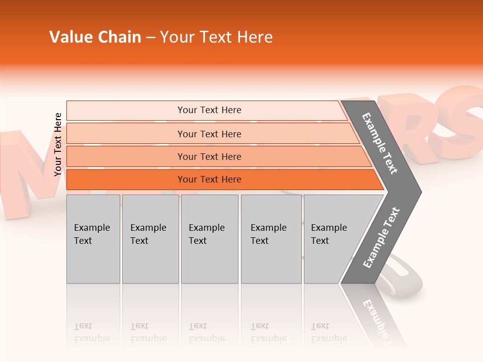 A Computer Mouse Connected To The Word Members PowerPoint Template