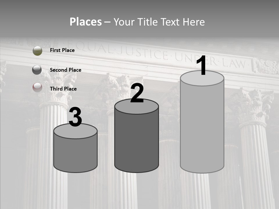 Architecture Courthouse Building PowerPoint Template