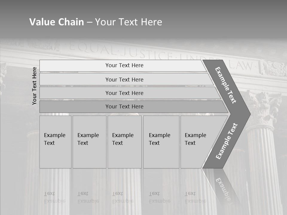Architecture Courthouse Building PowerPoint Template