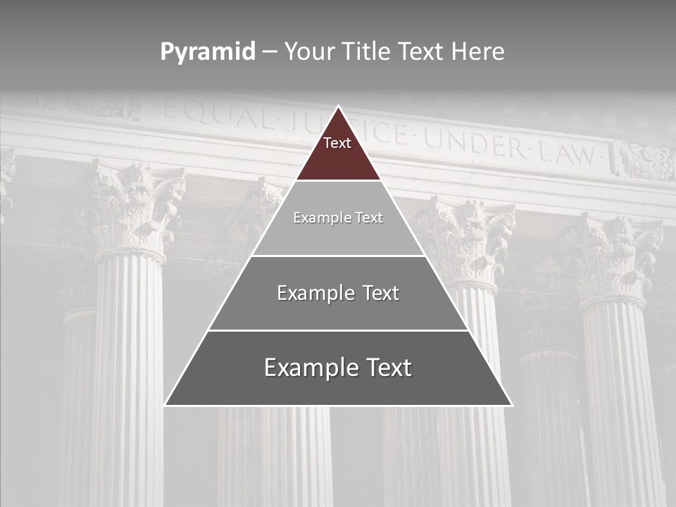 Architecture Courthouse Building PowerPoint Template