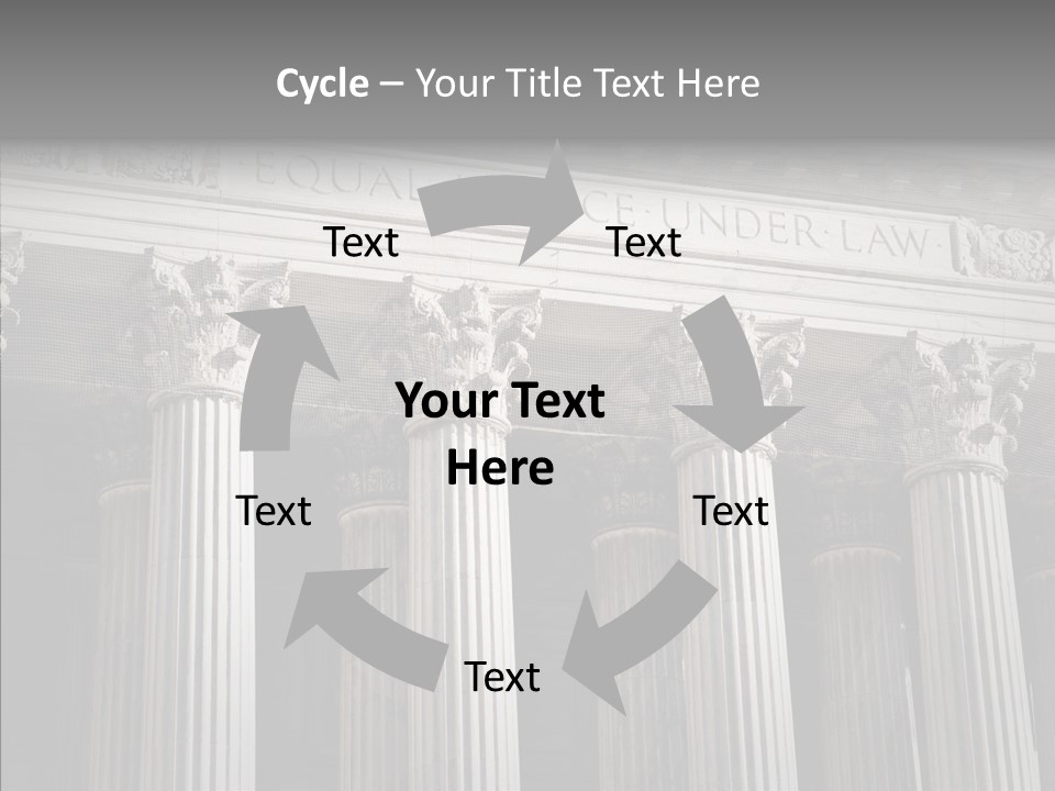 Architecture Courthouse Building PowerPoint Template